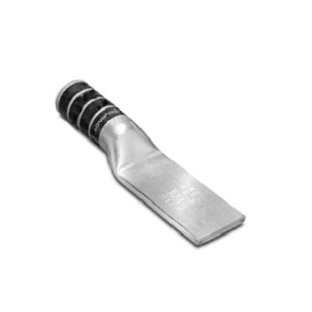 Burndy Cu Tubing Compression Terminal, W/ InspWindow, 1500 Kcmil, Undrilled, U YA472NU